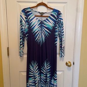 Tommy Bahamas Bluefields Palm Dress